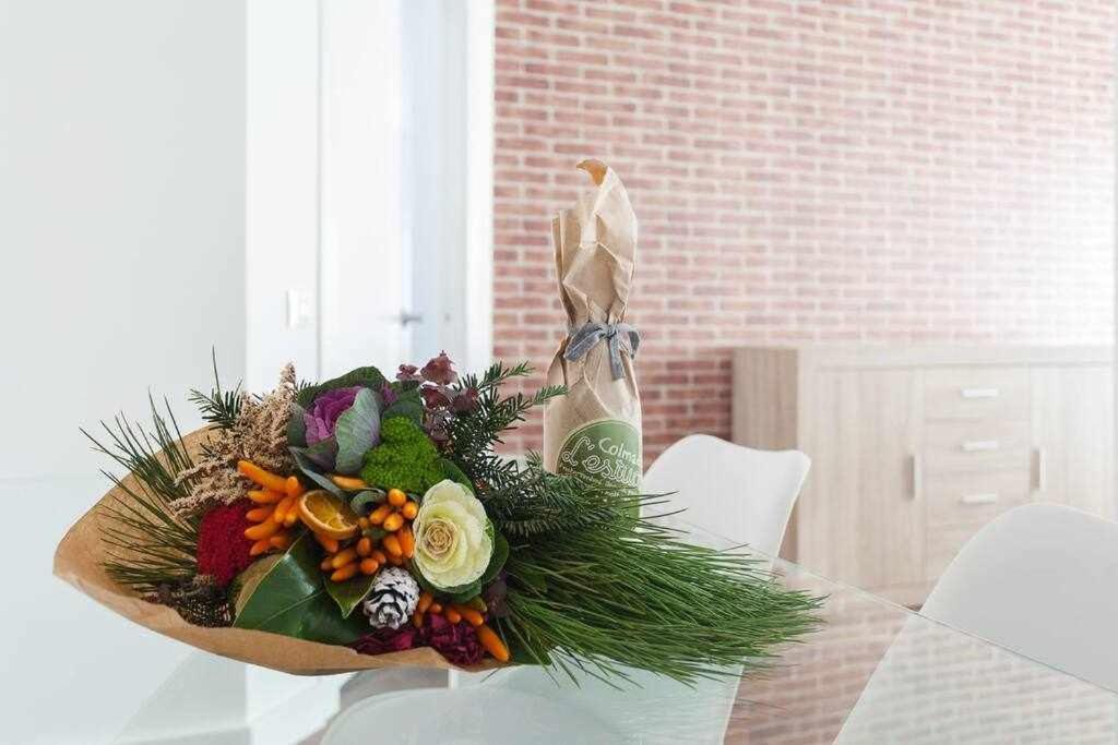 Apartamento Para 4 Con Terraza En El Centro Girona Eksteriør billede