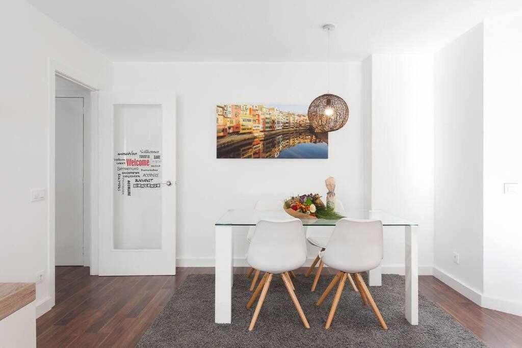 Apartamento Para 4 Con Terraza En El Centro Girona Eksteriør billede