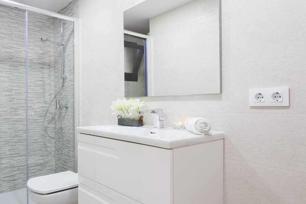 Apartamento Para 4 Con Terraza En El Centro Girona Eksteriør billede