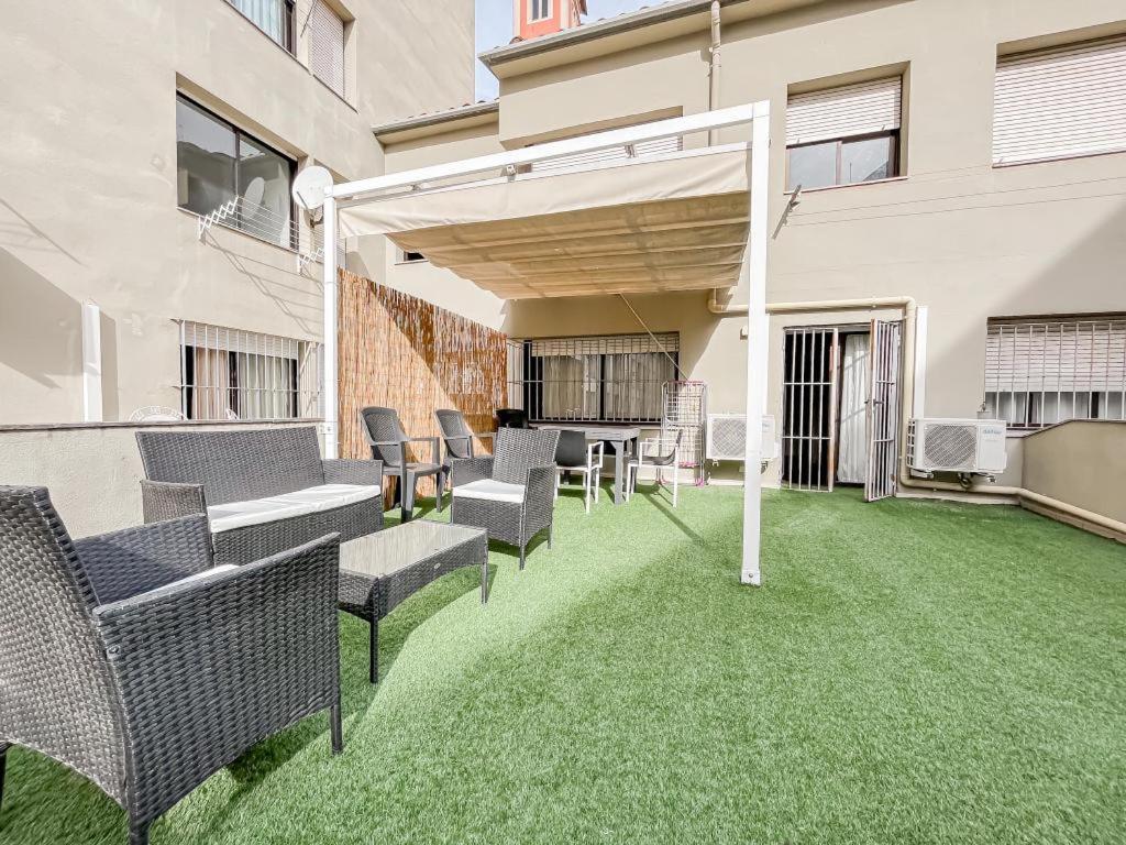 Apartamento Para 4 Con Terraza En El Centro Girona Eksteriør billede
